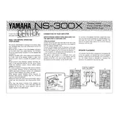 Yamaha NS-300X Speaker manual cover