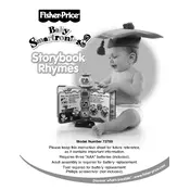 Fisher Price Mattel Baby Smartronics Storybook Rhymes 73769 Toy manual cover