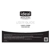 Ideal Logic Plus Combi C24 Boiler manual cover