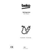 Beko CSG3582B manual cover