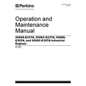 Perkins 5006C-E23TA Engine manual cover