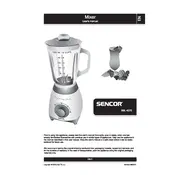 Sencor SBL 4370 Blender manual cover