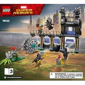 LEGO Super Heroes 76103-3 Construction Set manual cover