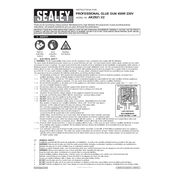 Sealey AK2921.V2 Glue Gun manual cover