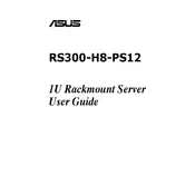 ASUS RS300-H8-PS12 Server manual cover