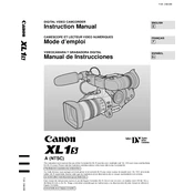 Canon XL1S manual cover