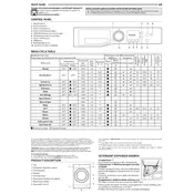 Hotpoint NSWM 743U W UK N Washing Machine manual cover