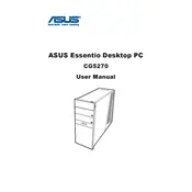 ASUS Essentio CG5270 Computer manual cover