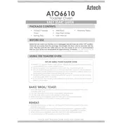 Aztech ATO6610 Oven manual cover