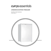 Currys Essentials CUF55W10 manual cover