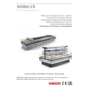 Arneg Velden LX Refrigerated Cabinet manual cover