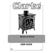 Clarke 6910129 Regal 3 Stove manual cover