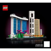 LEGO Singapore 21057 Construction Set manual cover