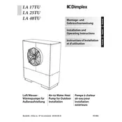 Dimplex LA 17TU Heat Pump manual cover