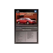 Buick LeSabre 2004 manual cover