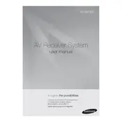 Samsung HT-AS730 Home Theater System manual cover