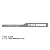 Fishman Kula Preamplifier manual cover