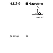 Husqvarna DMS 240 Drill manual cover