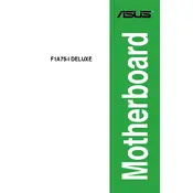 ASUS F1A75-I DELUXE Motherboard manual cover