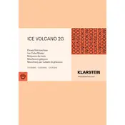 Klarstein ICE VOLCANO 2G 10030844 Ice Cube Maker manual cover