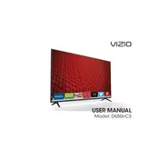 Vizio D650i-C3 TV manual cover