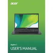 Acer Aspire 5 Intel A515-56-74PH Laptop manual cover