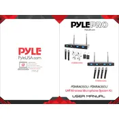 Pyle PDWM4350U Microphone System manual cover