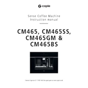 Caple CM465 Coffee Machine manual cover