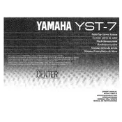 Yamaha YST-7 Stereo System manual cover