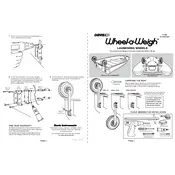 Davis Wheel-A-Weigh 1482 Launching Wheel manual cover