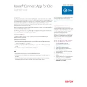 Xerox Connect App for Clio Application manual cover