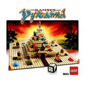 LEGO Ramses Pyramid 3843 Construction Set manual cover