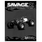 HPI Racing Savage 21 12840 Race Kit manual cover