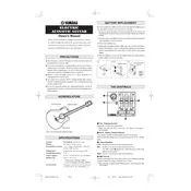 Yamaha System58 Guitar manual cover