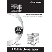 Subaru RG2800iS Generator