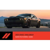 Dodge Challenger 2020 Coupe manual cover