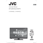 JVC LT-24C661(D) manual cover