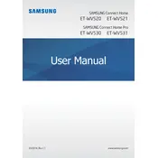 Samsung Connect Home ET-WV520 Wi-Fi manual cover