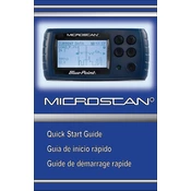 Snap-on Microscan Scanner manual cover