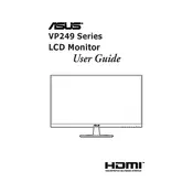 ASUS VP249HV Monitor manual cover