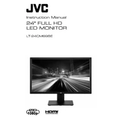 JVC LT-24CM69BE manual cover