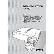 Casio XJ-360 Projector