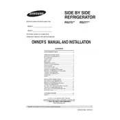 Samsung RS275AC Refrigerator