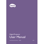 BenQ TK850i manual cover