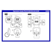 Casio DQ545 Clock manual cover