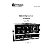 Simrad Robertson ASI AP7 Autopilot System manual cover