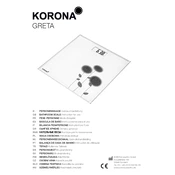 Korona 74756 Scale manual cover