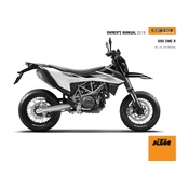 KTM SMC 690 R 2019 Motorcycle manual cover