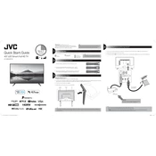 JVC LT-43C3310 manual cover