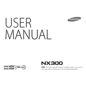 Samsung NX300 Camera manual cover